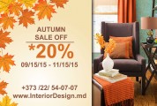 Autumn Sale: 20% off | DIM - DESIGN INTERIOR MOLDOVA