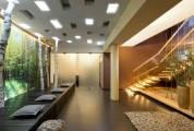 Modern and Sophisticated Interior Design by Using Pebbles
