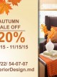 Autumn Sale: 20% off | DIM - DESIGN INTERIOR MOLDOVA